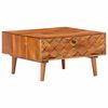 vidaXL Mesa de centro 68x68x38 cm madeira de ac&aacute;cia maci&ccedil;a