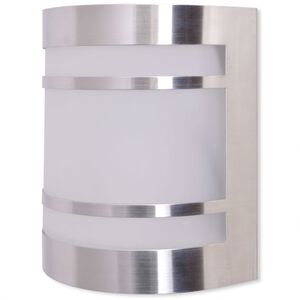 vidaXL Candeeiro de parede exterior a&ccedil;o inoxid&aacute;vel