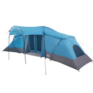 vidaXL Barraca Familiar com telhado Azul e Cinza 721 x 335 x 212 cm