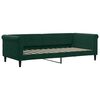 vidaXL Sof&aacute;-cama com gavet&atilde;o 90x200 cm veludo verde-escuro