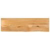 vidaXL Tampo de mesa c/ borda viva 100x40x3,8 cm mangueira maci&ccedil;a