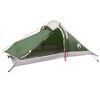 vidaXL Barraca para Caminhadas Verde 4 pessoas