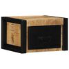 vidaXL Mesa de cabeceira 40x35x25 cm madeira maci&ccedil;a manga &aacute;spera