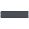 vidaXL Orlas de relva 10 pcs antracite 25x103 cm a&ccedil;o laminado a frio