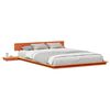vidaXL Estrutura da Cama Castanho 150 x 200 cm madeira