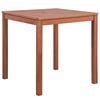 vidaXL Mesa de Jardim Castanho 80 x 80 x 74 cm