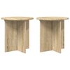 vidaXL Suporte para Plantas 2 pcs Carvalho Sonoma 40 x 40 x 40 cm
