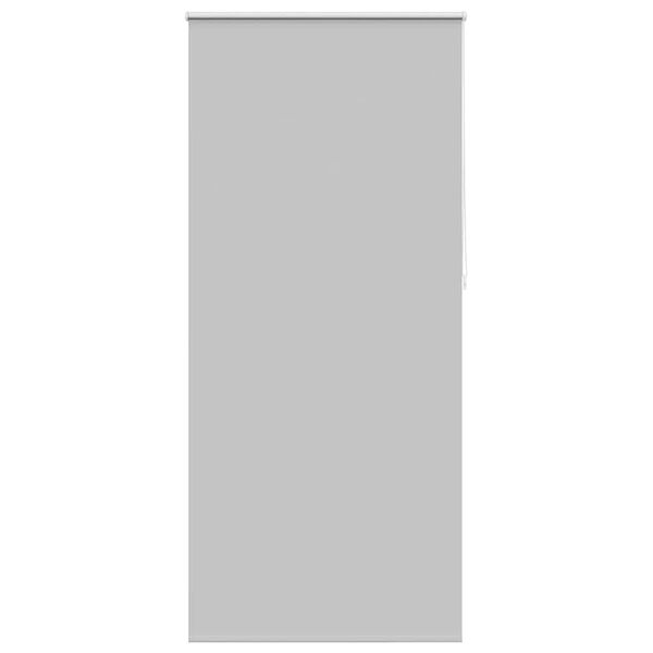 vidaXL Cortina de rolo blackout, 124,4 x 230 cm, largura do tecido 120 cm, cinza