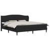 vidaXL Estrutura da Cama Preto 180 x 200 cm Couro Sint&eacute;tico