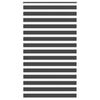 vidaXL Cortina de zebra 125x200 cm largura do tecido 120,9cm poli&eacute;ster