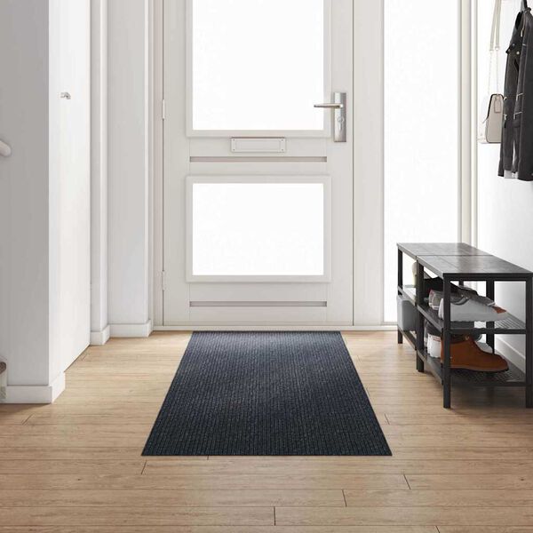 vidaXL Runner de Carpete Antracite 80 x 300 cm tecido