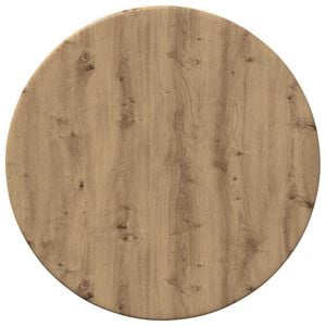vidaXL Tampo de Mesa &Oslash; 30 x 1,5 cm Redondo Derivados de Madeira