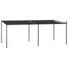 vidaXL Gazebo com toldo retr&aacute;til 600x300x233 cm antracite