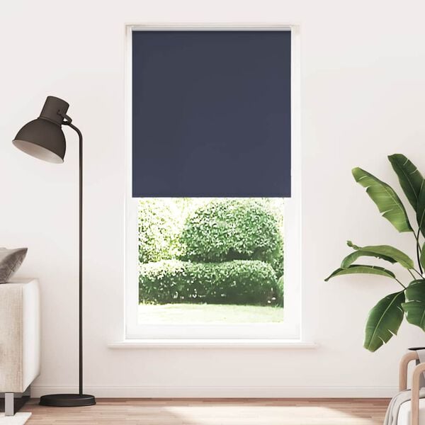 vidaXL Persiana de enrolar 100x230 cm largura tecido 95,7 cm poli&eacute;ster