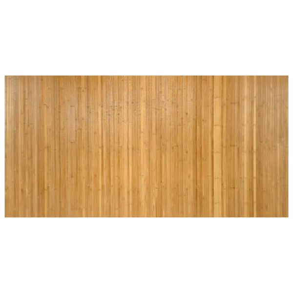 vidaXL Tapete retangular 100x200 cm bambu cor natural