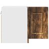 vidaXL Arm&aacute;rio de Cozinha com porta Carvalho Defumado 57 x 57 x 40 cm