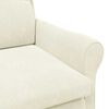 vidaXL poltrona Creme 76 x 94 x 102 cm Veludo