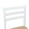 vidaXL Cadeiras de Jantar 2 pcs Branco 40 x 47,5 x 99,5 cm