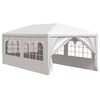 vidaXL Tenda para festas 3x6 m branco