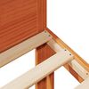 vidaXL Estrutura de cama familiar sem colch&atilde;o cera 270x200 cm