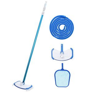vidaXL 4 pcs kit para manuten&ccedil;&atilde;o de piscinas