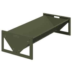 vidaXL Trincheira para Alimenta&ccedil;&atilde;o de Gado Verde-Azeitona 10 kg