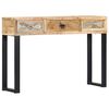 vidaXL Mesa consola 110x30x76 cm madeira de mangueira maci&ccedil;a