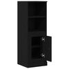 vidaXL Highboard Carvalho Preto 36 x 35.5 x 103.5 cm