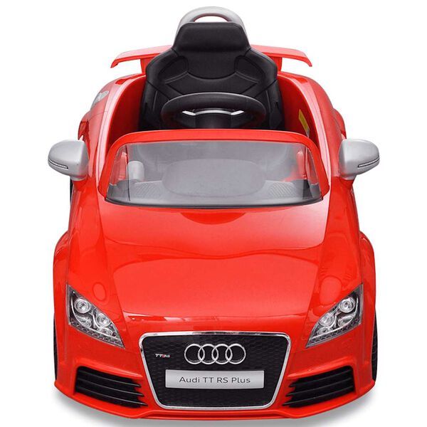 Carro Audi TT RS para crianças com controlo remoto - vermelho