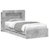 vidaXL Estrutura de Cama com Armazenamento e Cabeceira 90 x 190 cm