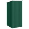 vidaXL Abrigo de jardim 87x98x159 cm aço galvanizado verde