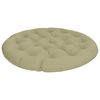 vidaXL Almofada para Cadeira Papasan VIANEN 100% Poli&eacute;ster Verde Claro