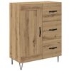 vidaXL Buffet Carvalho Artesanal 69,5 x 34 x 90 cm