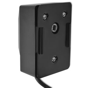 vidaXL Espeto girat&oacute;rio para churrasqueira com motor 4 W preto