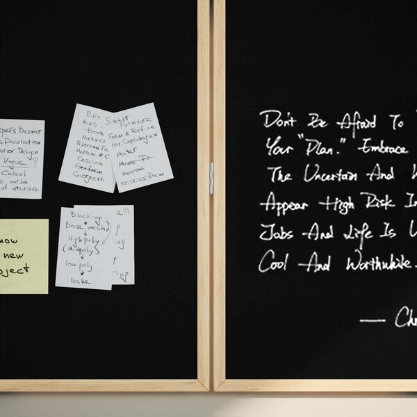 vidaXL Quadro de Avisos Preto 80 x 80 x 1,4 cm Madeira de pinho maci&ccedil;a