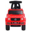 vidaXL Andador carro Mercedes Benz G63 vermelho
