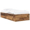 vidaXL Estrado de cama Madeira antiga 80 x 200 cm Derivados de Madeira