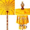 vidaXL Parasol Balin&ecirc;s Amarelo 185 x 185 x 260 cm