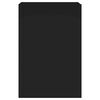 vidaXL M&oacute;veis parede p/ TV 2pcs 40,5x30x60 cm derivados madeira preto