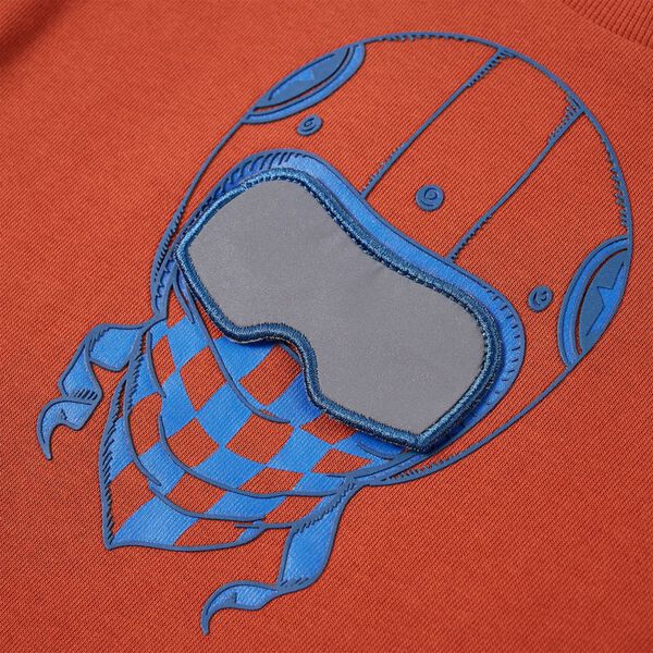 Sweatshirt para crian&ccedil;a cor ferrugem-claro 116