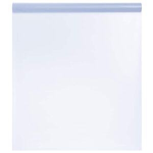 vidaXL Pel&iacute;cula janela est&aacute;tica 45x500 cm PVC cinza fosco