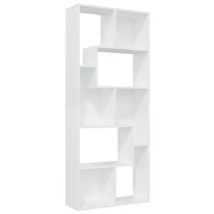 vidaXL Estante 67x24x161 cm derivados de madeira branco