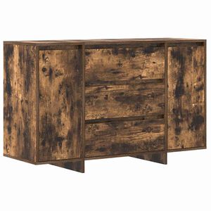 vidaXL Buffet Carvalho Defumado 120 x 41 x 75 cm Derivados de Madeira