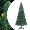 vidaXL &Aacute;rvore de Natal Artificial Pr&eacute;-iluminada com Conjunto de Bolas