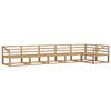 vidaXL Conjunto de Sof&aacute;s para Exterior 6 pcs Branco