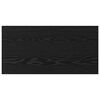 vidaXL Estante de Prateleira 4 pcs Preto 80 x 40 x 1,5 cm
