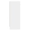 vidaXL Aparador Branco 91x28x75 cm Madeira Engenheirada