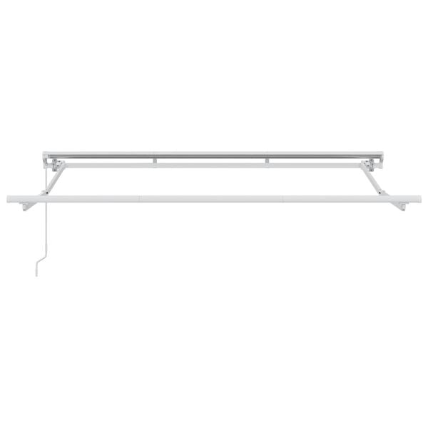 vidaXL Toldo Retr&aacute;til Manual Preto 3 x 2,5 m