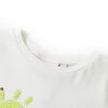T-shirt infantil cor cru 104