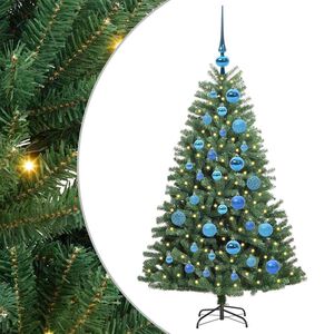 vidaXL &Aacute;rvore de Natal Articulada Artificial Verde 120 cm PVC e Metal